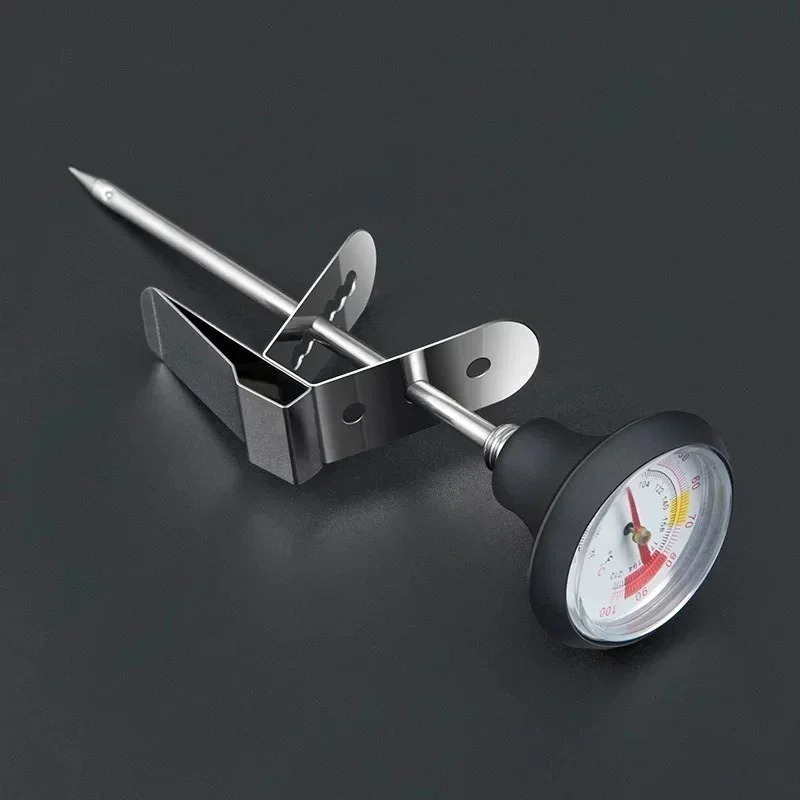Milk Steaming Pitcher - Instant Read Stainless Steel Probe Coffee