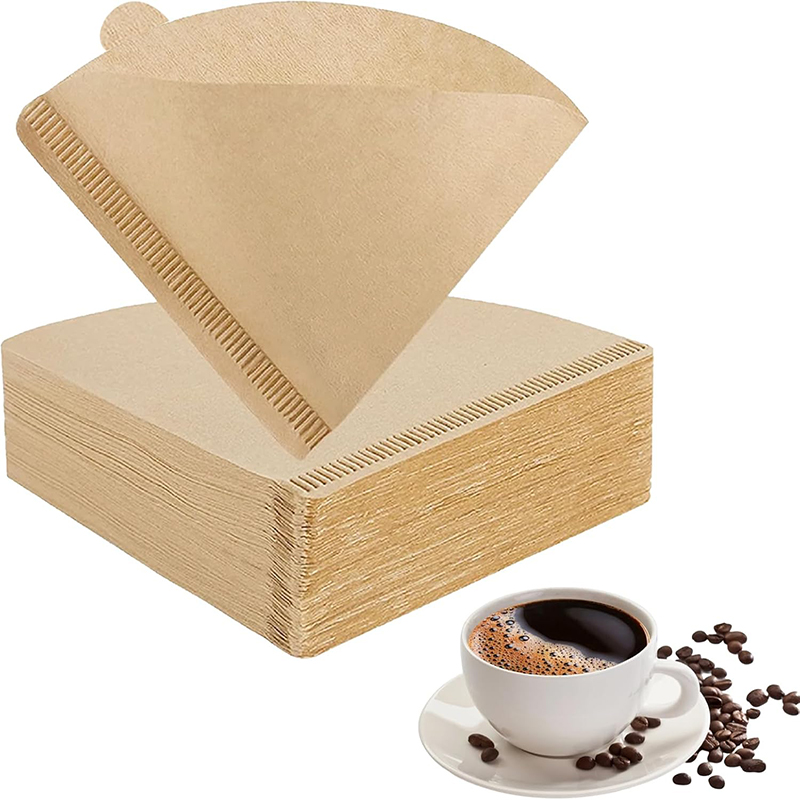Coffee Equipment For Home - 100Pcs Coffee Filter Papers(1-4 Cups) Disposable
