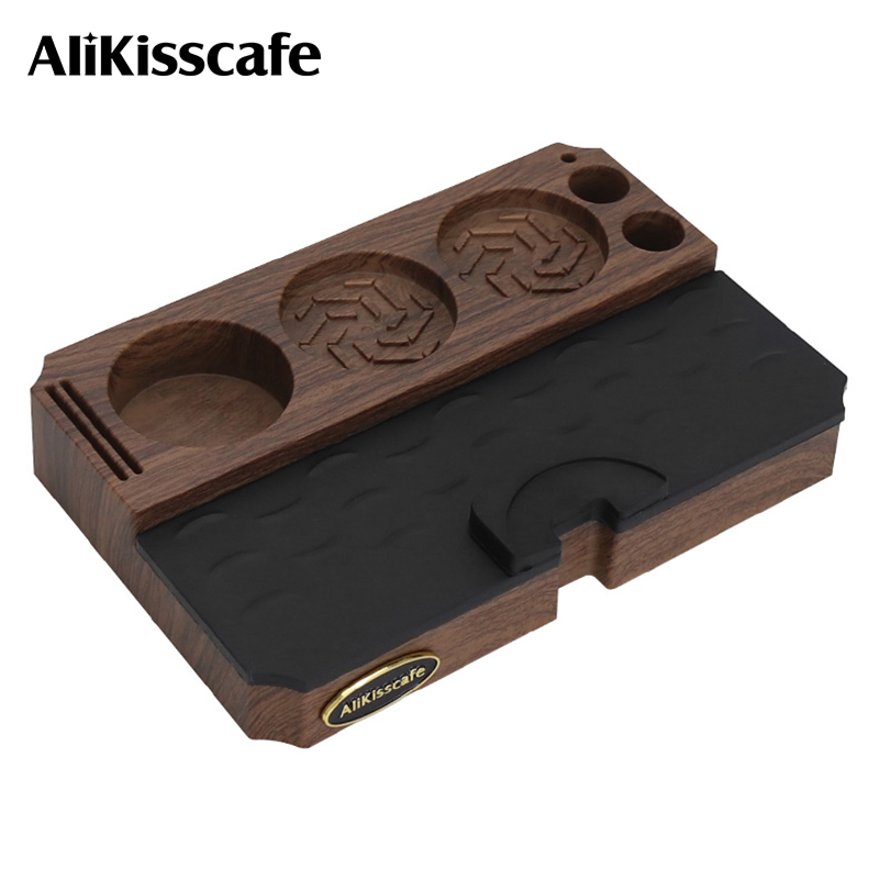 Coffee Equipment Holder - Coffee Tamping Station Stand Portafilter Holder