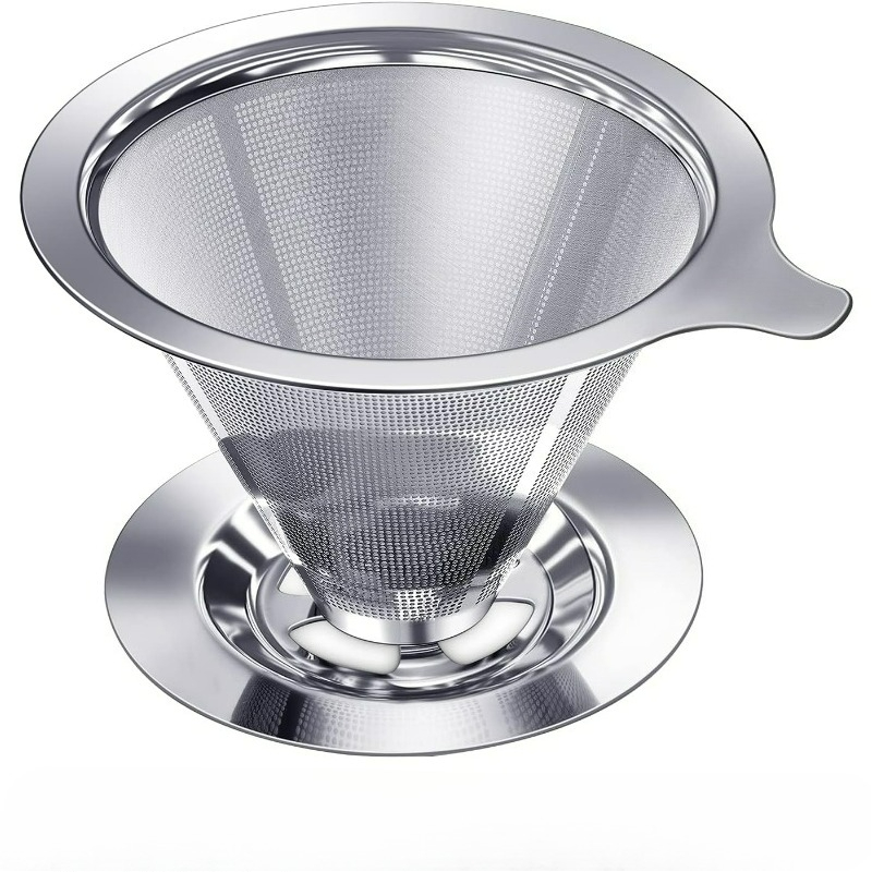 Coffee Equipment For Home - Pour Over Coffee Dripper 304 Stainless