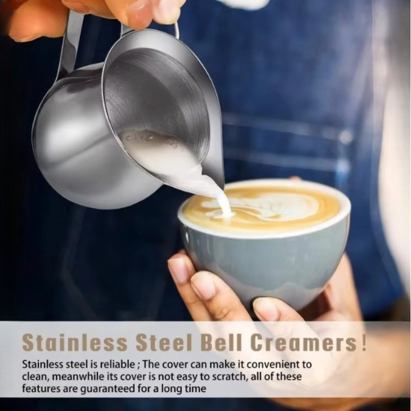 Milk Steaming Pitcher - New Coffee Milk Frothing Pitcher Cup