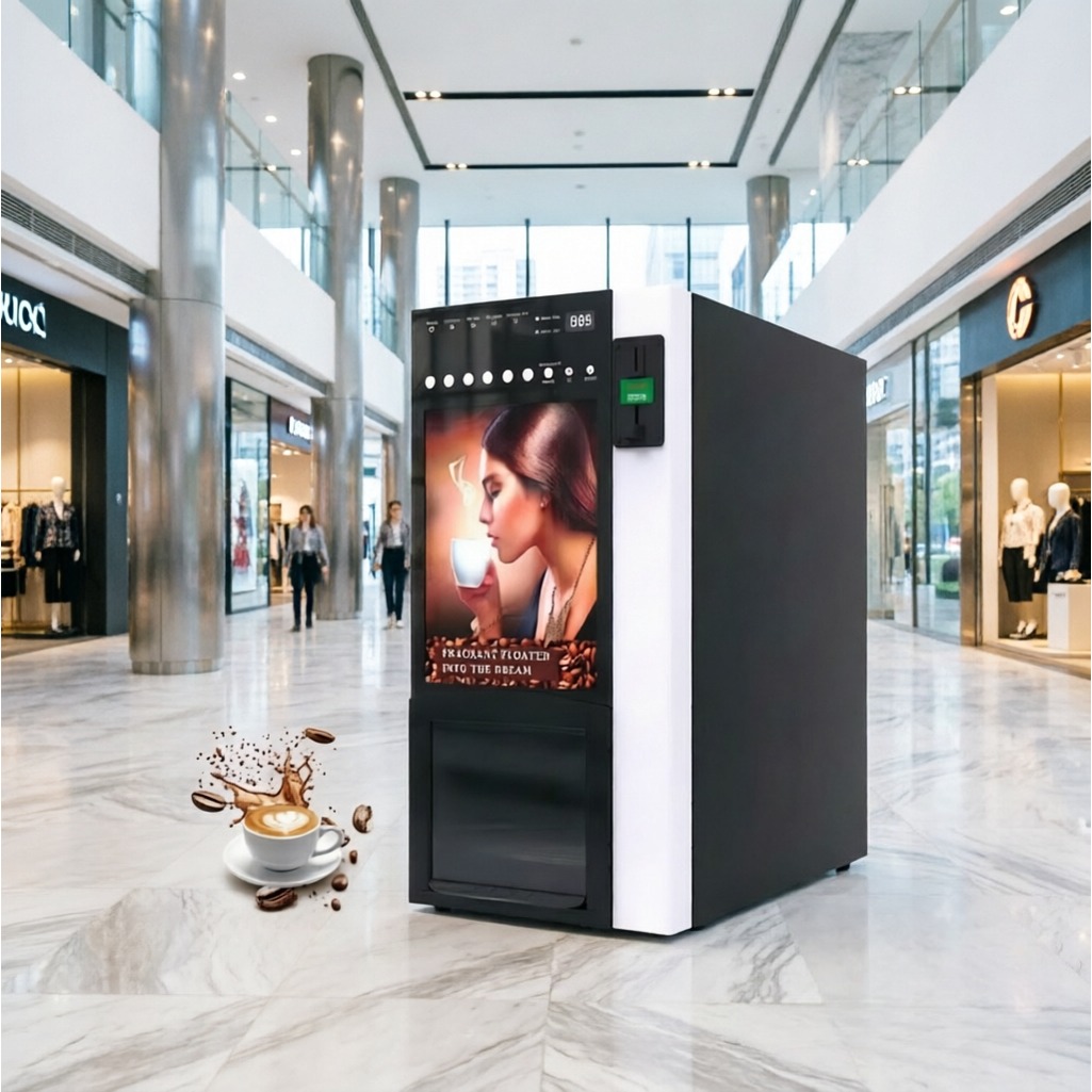 Self Service Coffee Vending Ma - Coffee Equipment Dropshipping ulasan dan harga