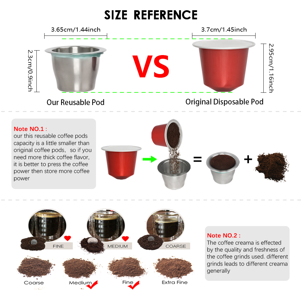 Coffee Capsules Or 37MM Foil S - Coffee Equipment For Home ulasan dan harga