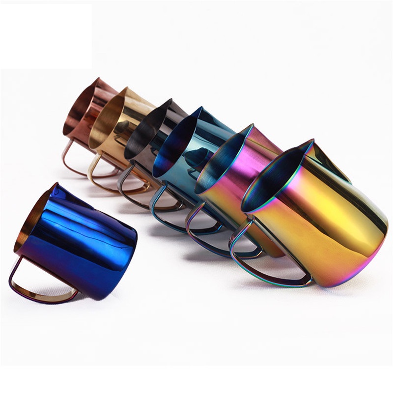 Stainless Steel Latte Coffee M - Milk Steaming Pitcher ulasan dan harga