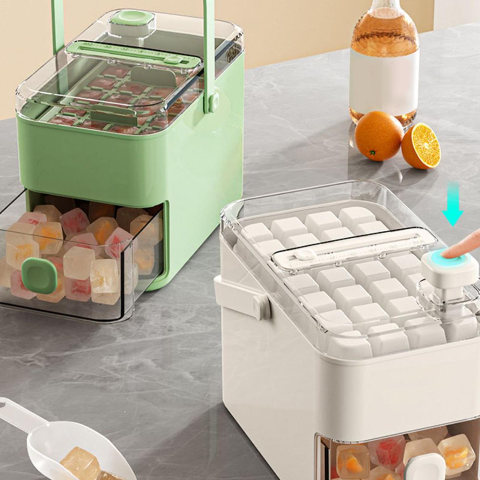 Ice Tray with Box 56-Cavity Re - Coffee Equipment Tray ulasan dan harga