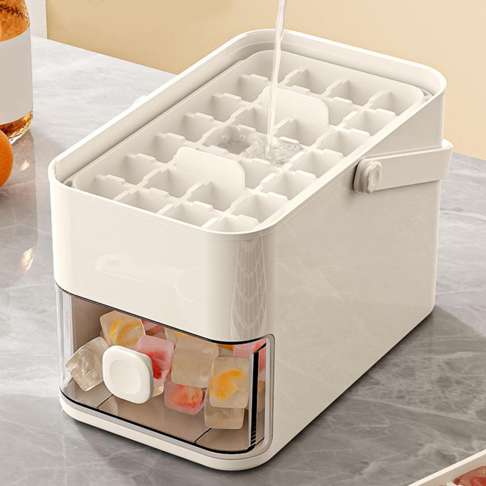 Ice Tray with Box 56-Cavity Re - Coffee Equipment Tray ulasan dan harga