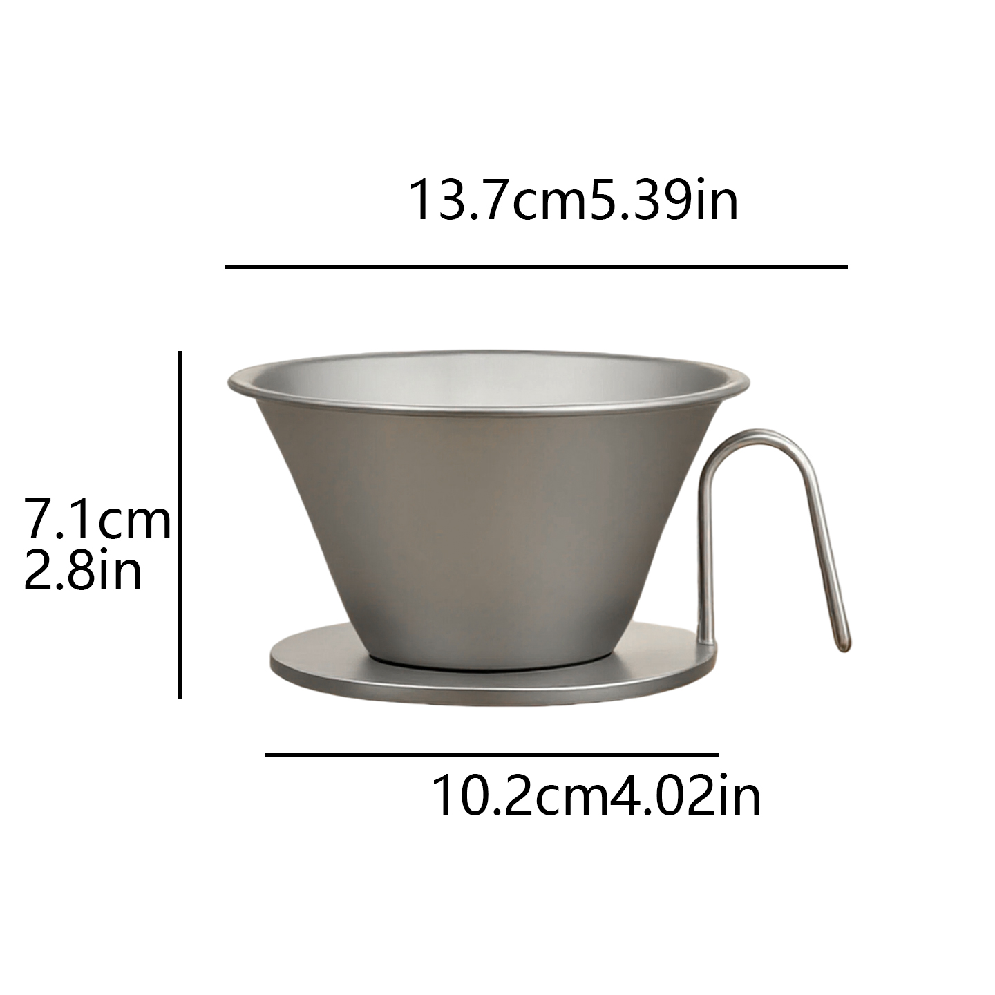 Pure Titanium Coffee Filter Cu - Coffee Equipment Filter ulasan dan harga