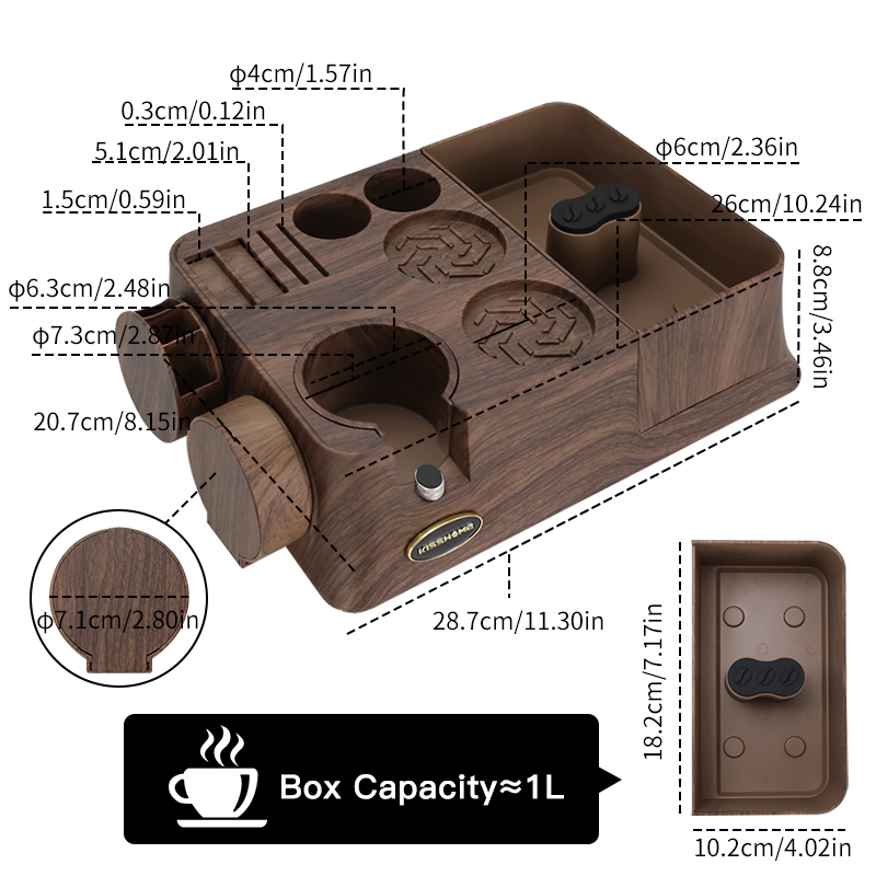 KISSHOME Espresso Tamper Stati - Coffee Equipment Holder ulasan dan harga