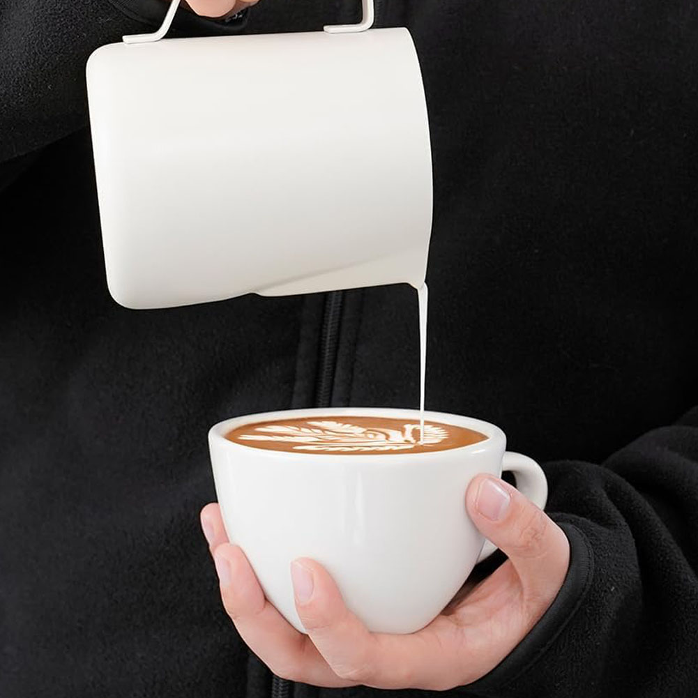 350ml/12oz Milk Frothing Pitch - Milk Steaming Pitcher ulasan dan harga