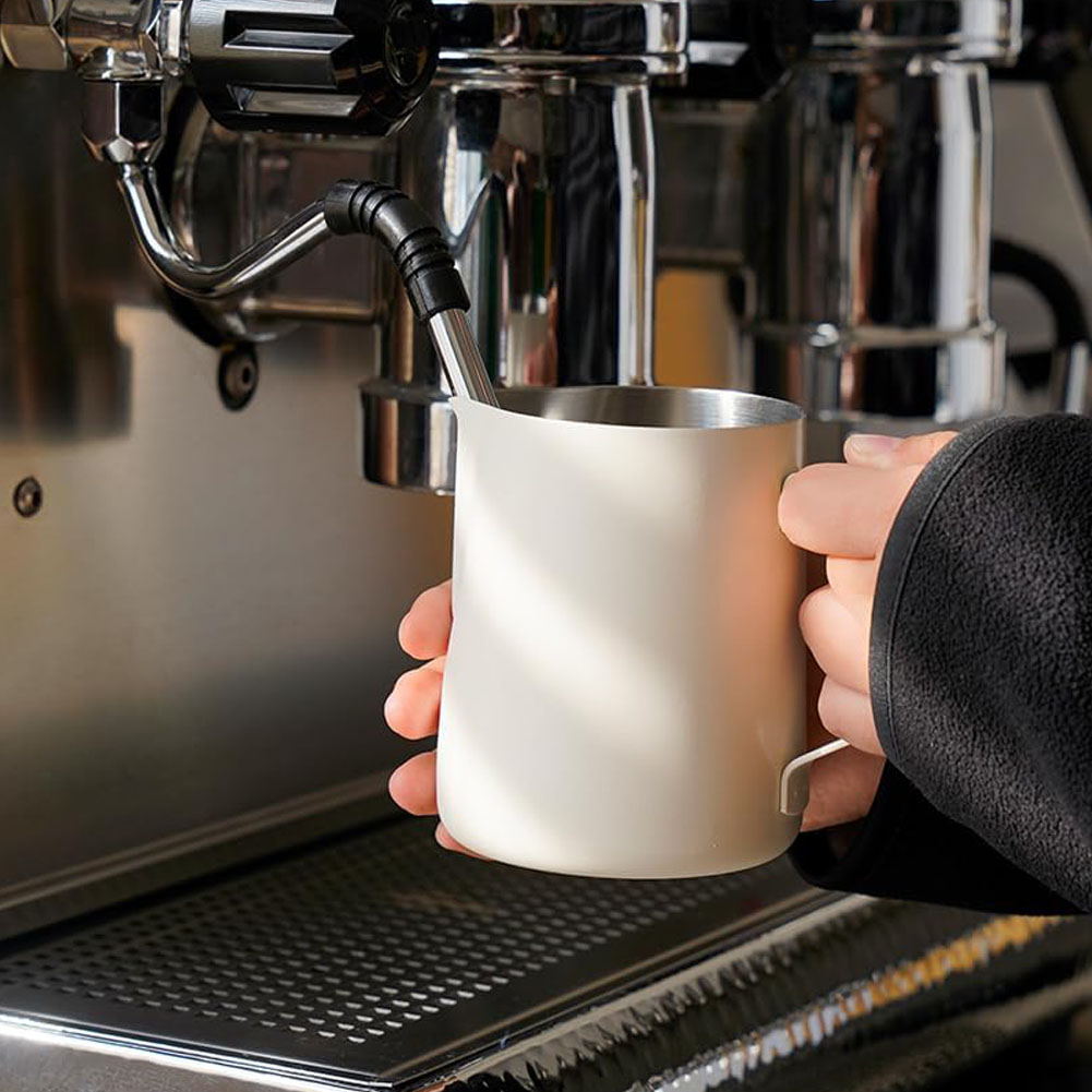 350ml/12oz Milk Frothing Pitch - Milk Steaming Pitcher ulasan dan harga