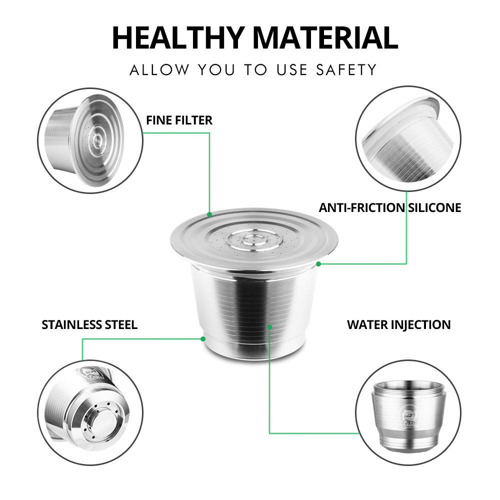Nespresso Reusable Coffee Caps - Coffee Equipment For Home ulasan dan harga