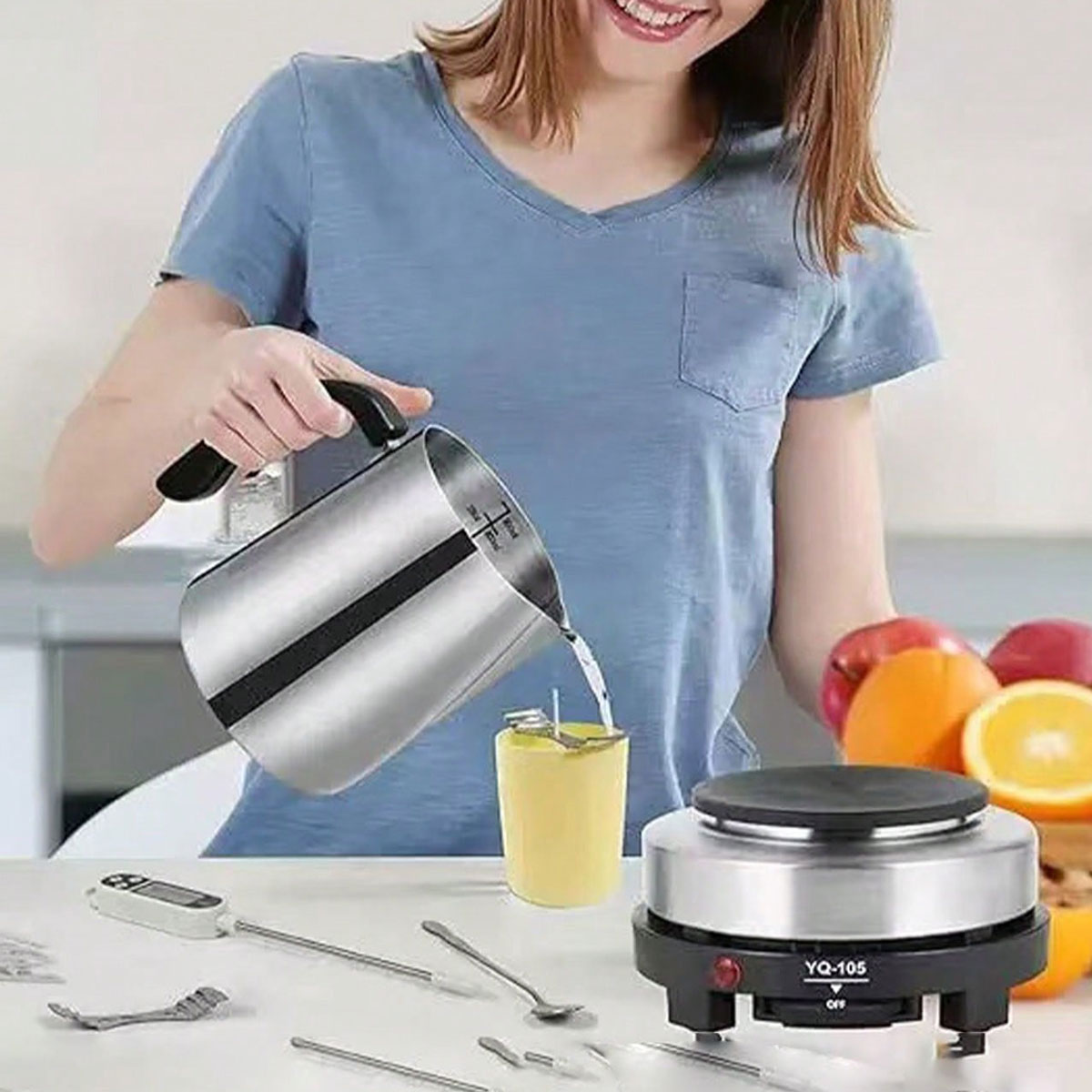 304 Stainless Steel Coffee Lat - Milk Steaming Pitcher ulasan dan harga