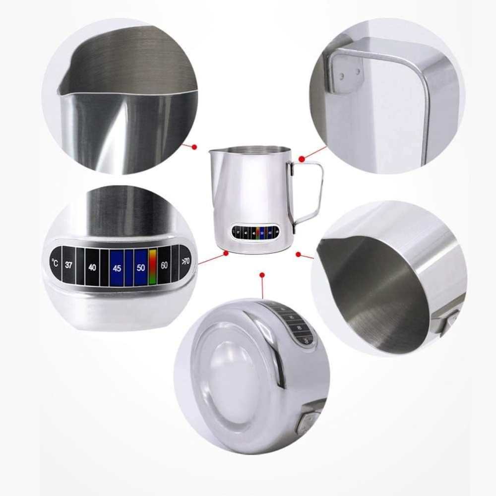 Milk Frothing Pitchers with In - Milk Steaming Pitcher ulasan dan harga