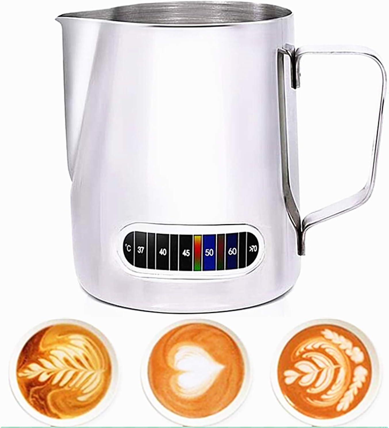 Milk Frothing Pitchers with In - Milk Steaming Pitcher ulasan dan harga