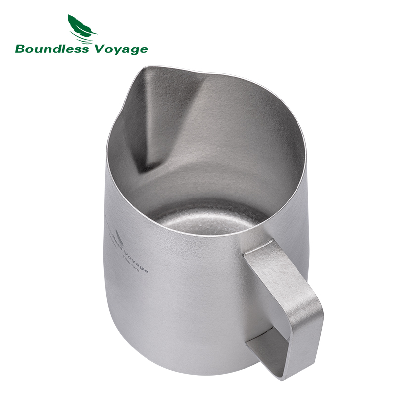Boundless Voyage Titanium Milk - Milk Steaming Pitcher ulasan dan harga