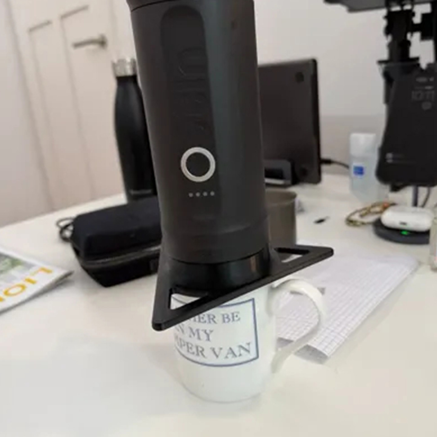 Portable Espresso Maker Stand  - Coffee Equipment Holder ulasan dan harga