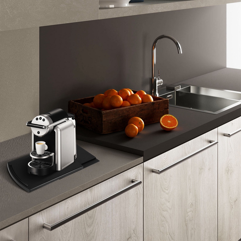 Kitchen Sink Sliding Coffee Tr - Coffee Equipment Tray ulasan dan harga