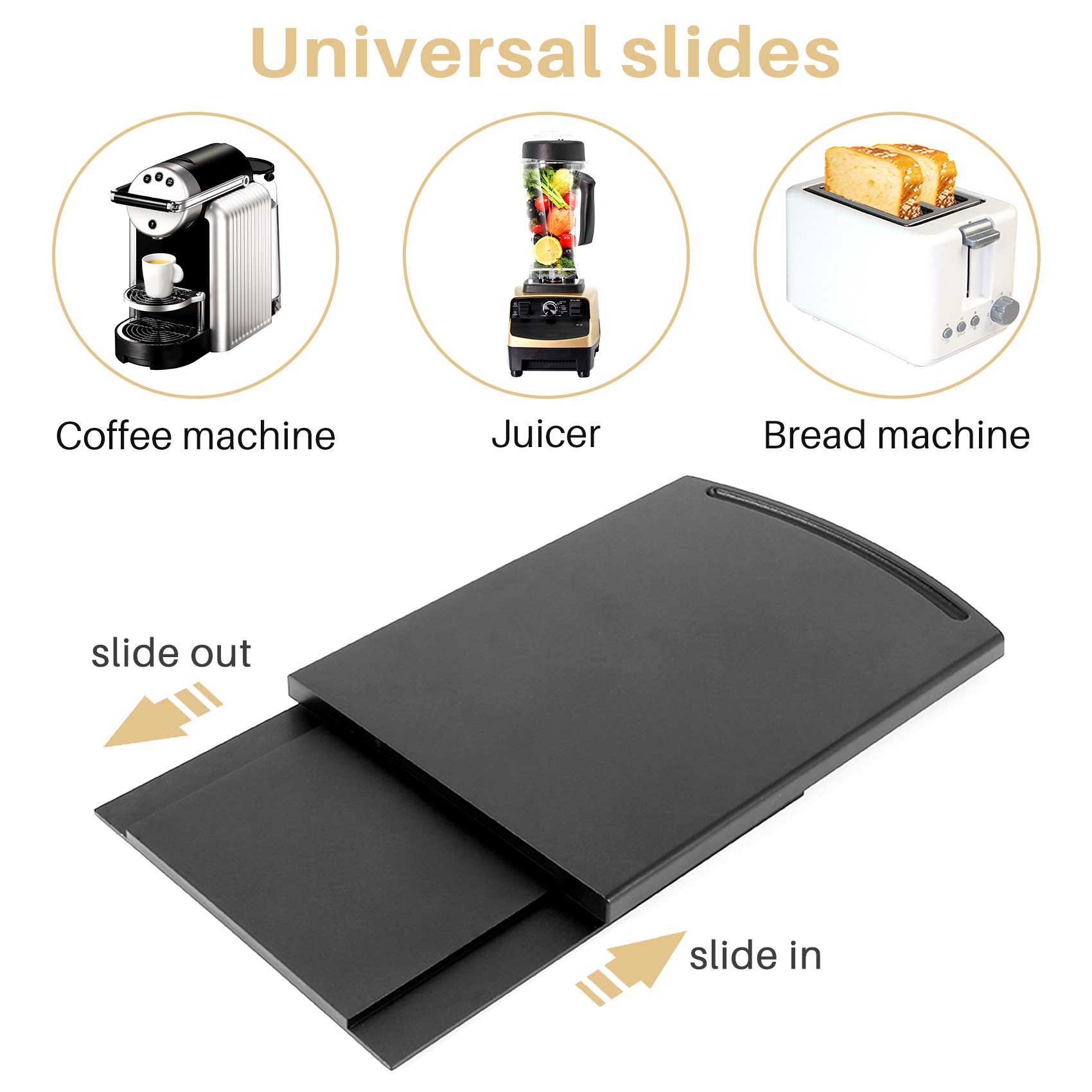 ABVJ-Kitchen Sink Sliding Coff - Coffee Equipment Tray ulasan dan harga
