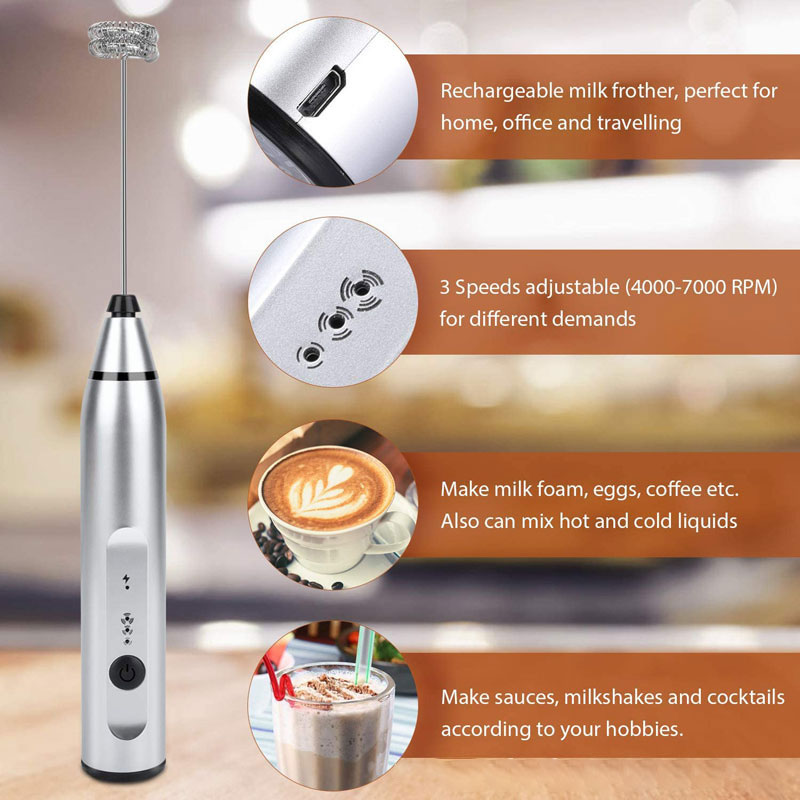 Mini Electric Handheld Milk Fr - Milk Steaming Pitcher ulasan dan harga