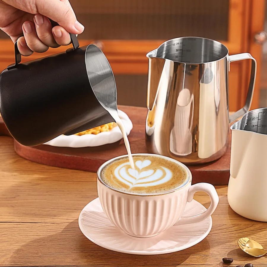 Coffee Milk Frothing Pitcher J - Milk Steaming Pitcher ulasan dan harga