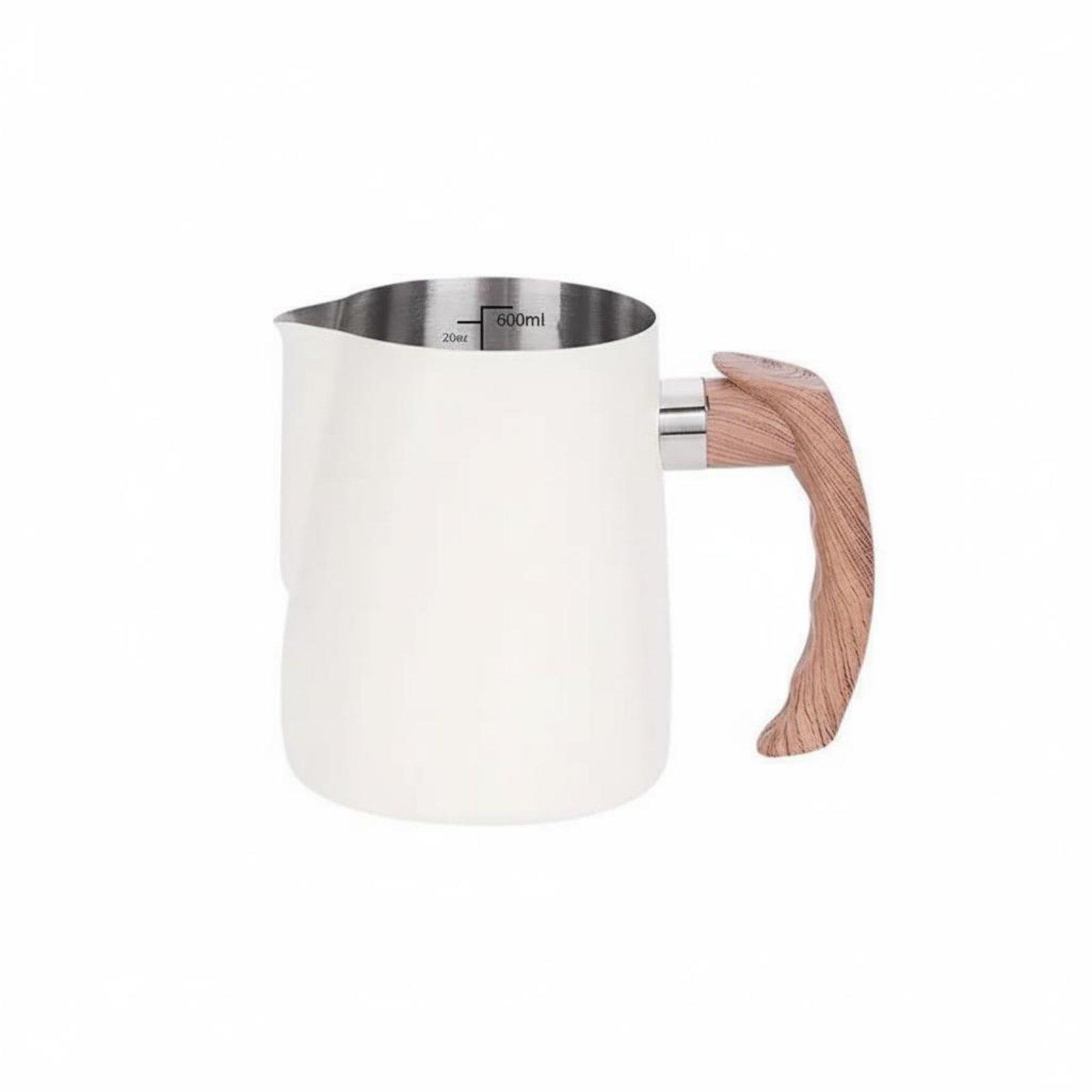 Milk Frothing Pitcher with Hea - Milk Steaming Pitcher ulasan dan harga