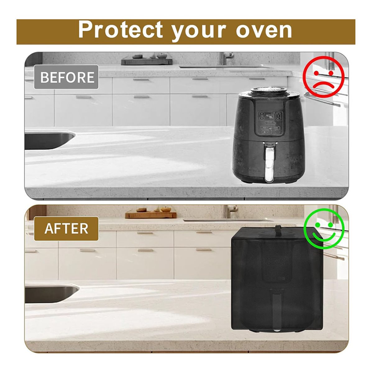 (A14E) Air Fryer Cover for Nin - Ninja Air Fryer Af101 ulasan dan harga