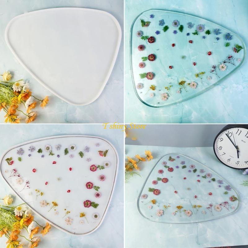 N58F Large Triangle Resin Tabl - Coffee Equipment Tray ulasan dan harga