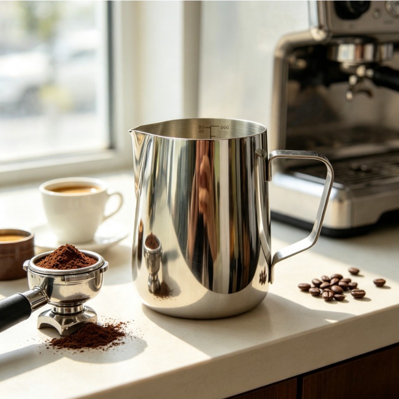 Milk Frothing Pitcher,Stainles - Milk Steaming Pitcher ulasan dan harga