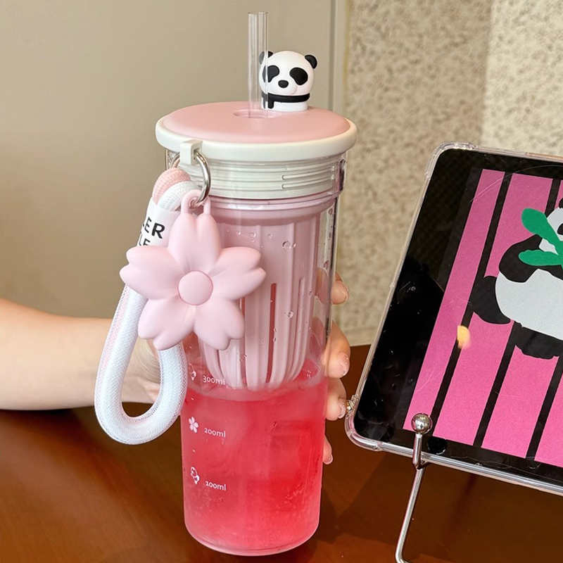 650ml Kawaii Water Bottle With - Coffee Equipment Filter ulasan dan harga