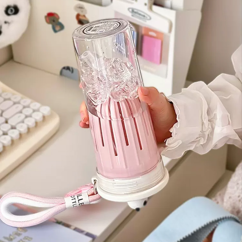 650ml Kawaii Water Bottle With - Coffee Equipment Filter ulasan dan harga