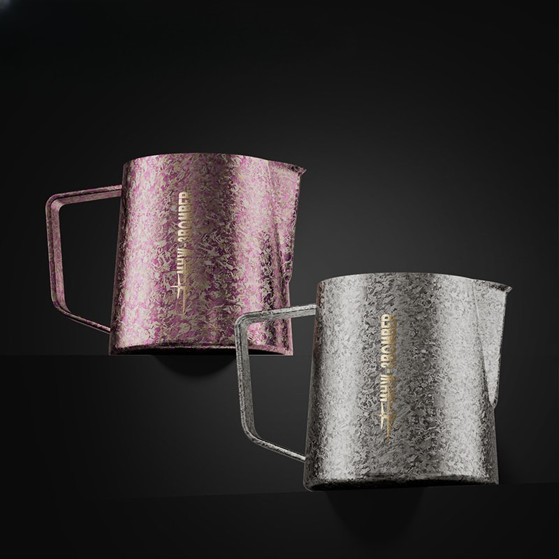 JUSTINLAU 600ml Pure Titanium  - Milk Steaming Pitcher ulasan dan harga