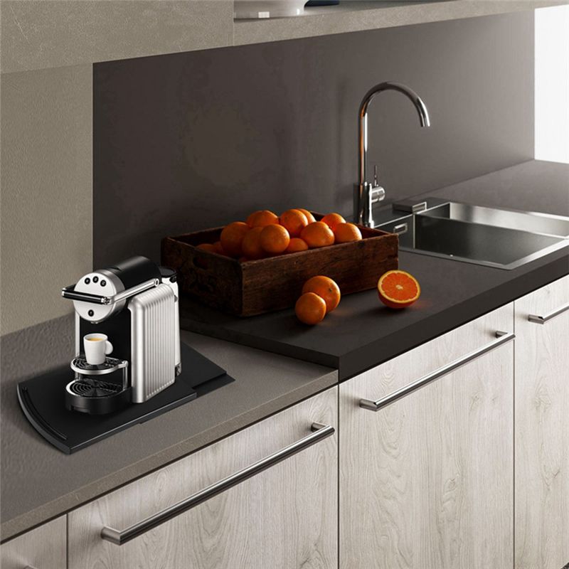 A01F-Kitchen Sink Sliding Coff - Coffee Equipment Tray ulasan dan harga