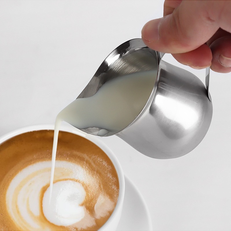 New Coffee Milk Frothing Pitch - Milk Steaming Pitcher ulasan dan harga