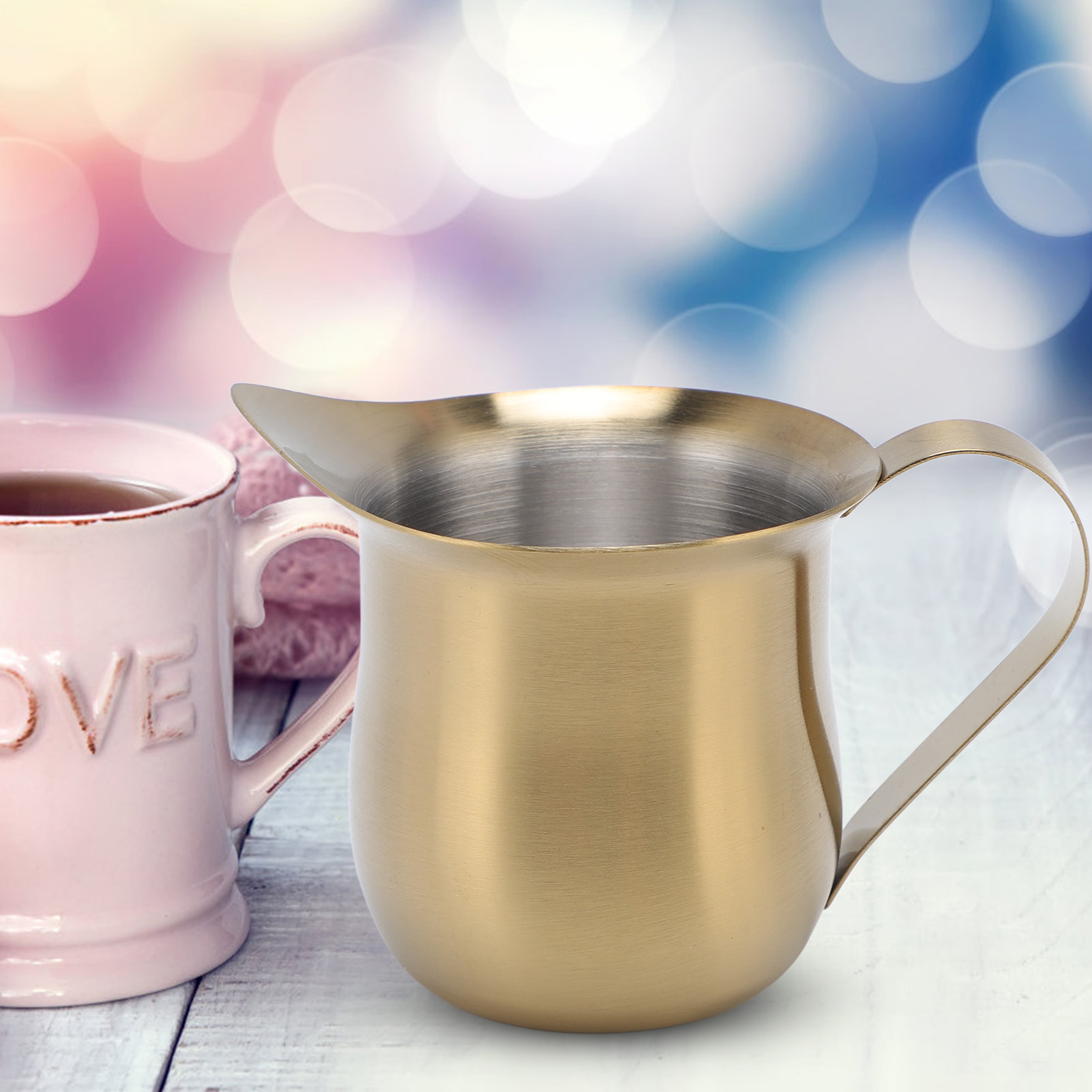 Stainless Steel Milk Frothing  - Milk Steaming Pitcher ulasan dan harga