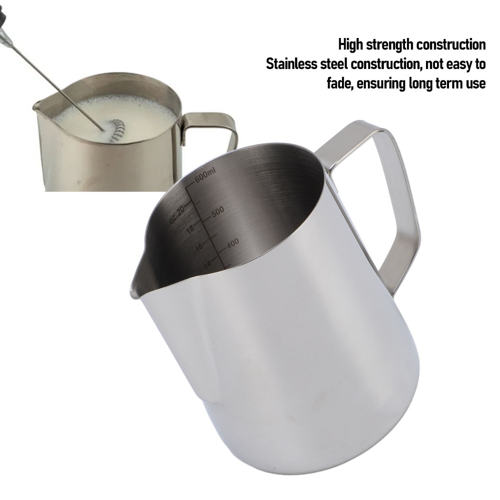 600ml Capacity Milk Frothing P - Milk Steaming Pitcher ulasan dan harga