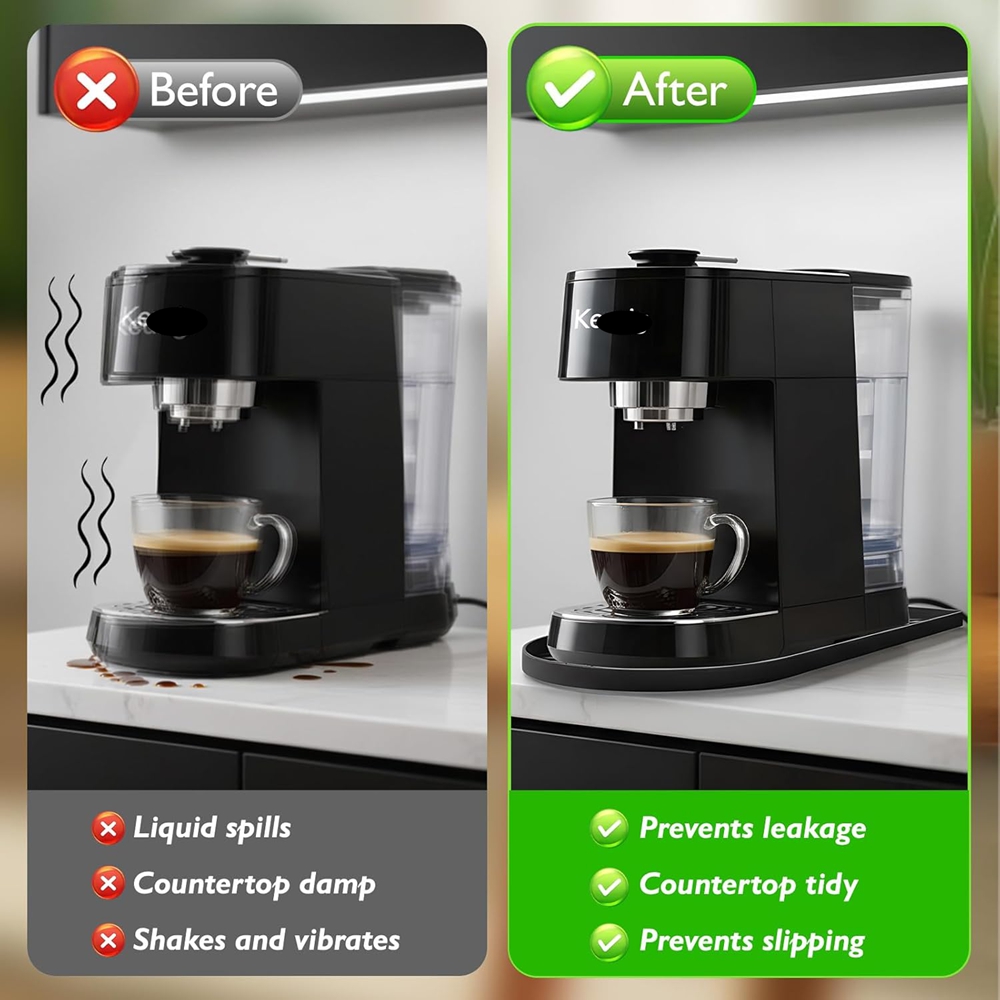 Silicone Coffee Machine Mat 40 - Coffee Equipment Tray ulasan dan harga