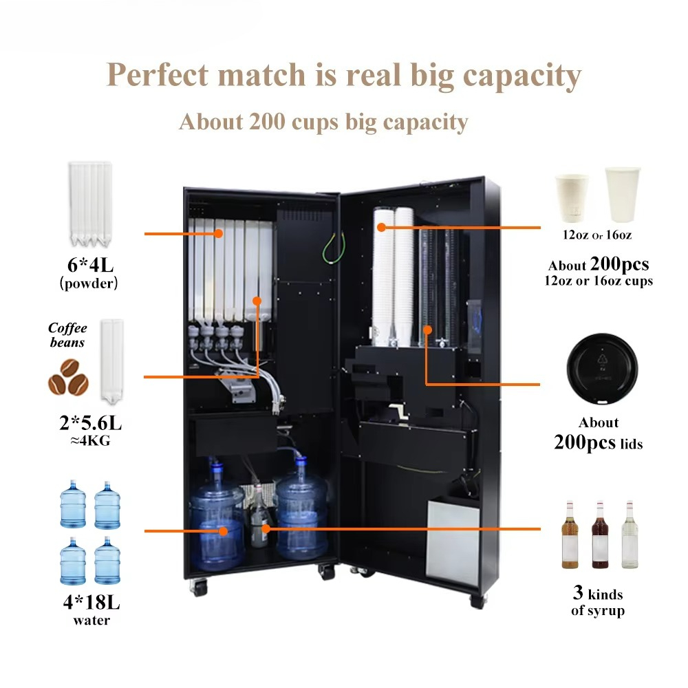 Coin Operated Commercial Coffe - Coffee Equipment Dropshipping ulasan dan harga