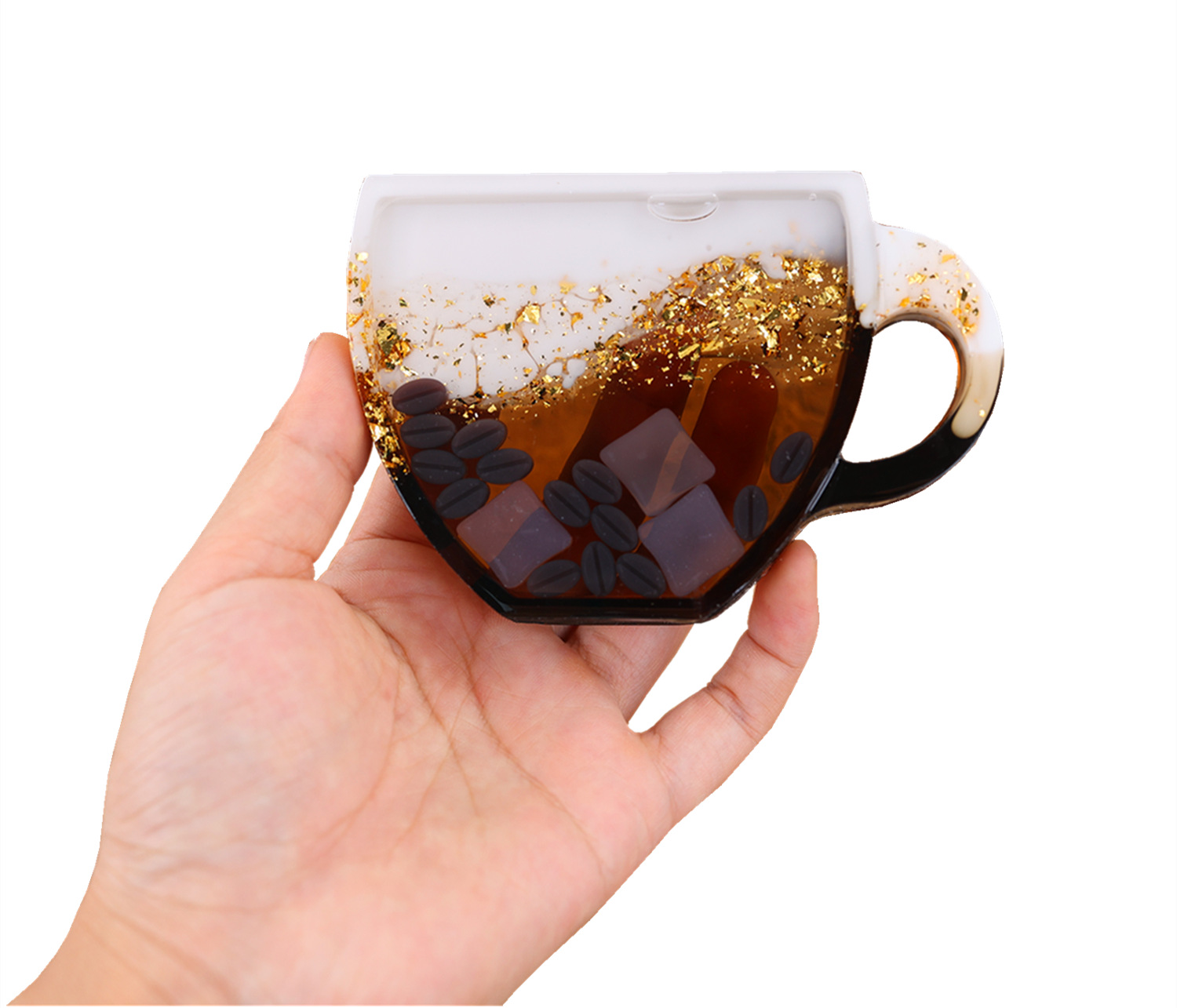 DIY Epoxy Resin Mold Quicksand - Coffee Equipment Tray ulasan dan harga